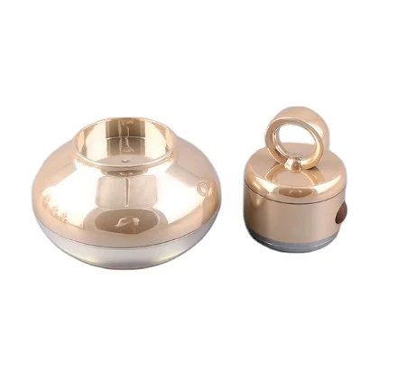 
With micro-vibration massager Good-looking Empty cream luxury plastic cosmetics jar 