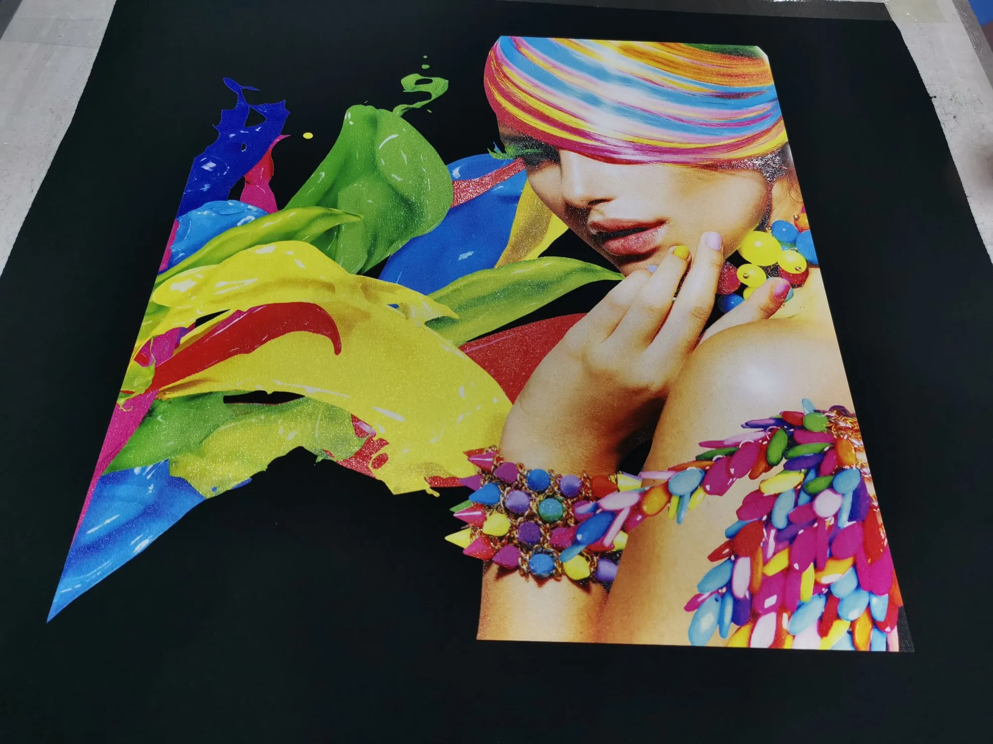 Automatic high speed DTG printing machine