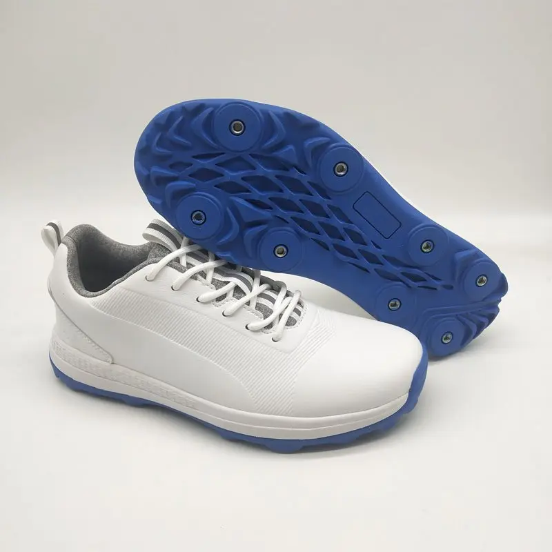 Factory direct sales Waterproof Non-slip Golf Shoes For Men Custom LOGO Waterproof Golf Sport Shoes