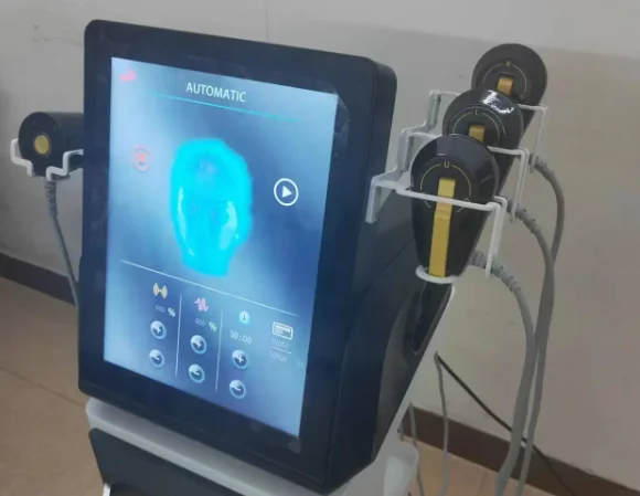 Newest EM RF skin lifting EMS sculpting EMRF and facial muscle stimulation machine for forehead & neck