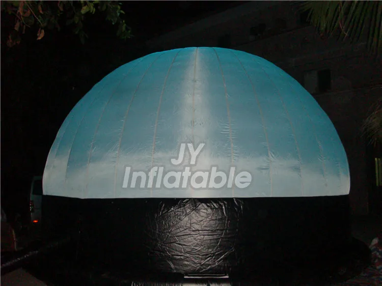 Mobile Digital Cinema Star Projector Inflatable Planetarium Dome Tent With Cover