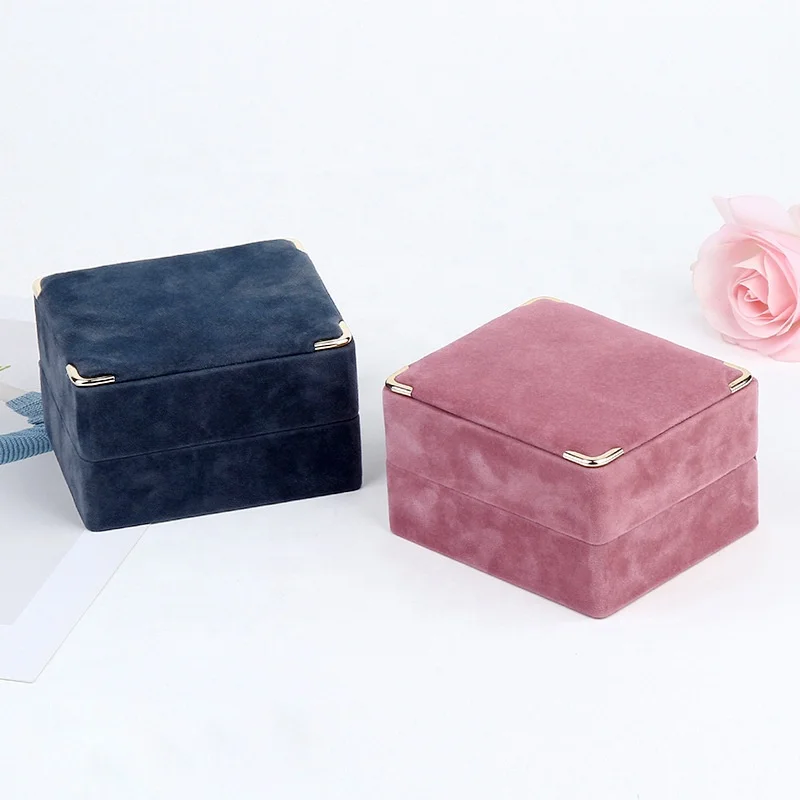 Exquisite jewelry  business travel jewelry portable flannel jewelry case