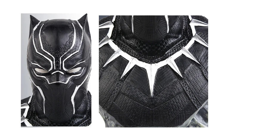 figure Bust Black Panther Resin figure Garage Kit Toy BrinquedosBlack Panther Bust Statue Resin Action Figure 1/8 scale painted