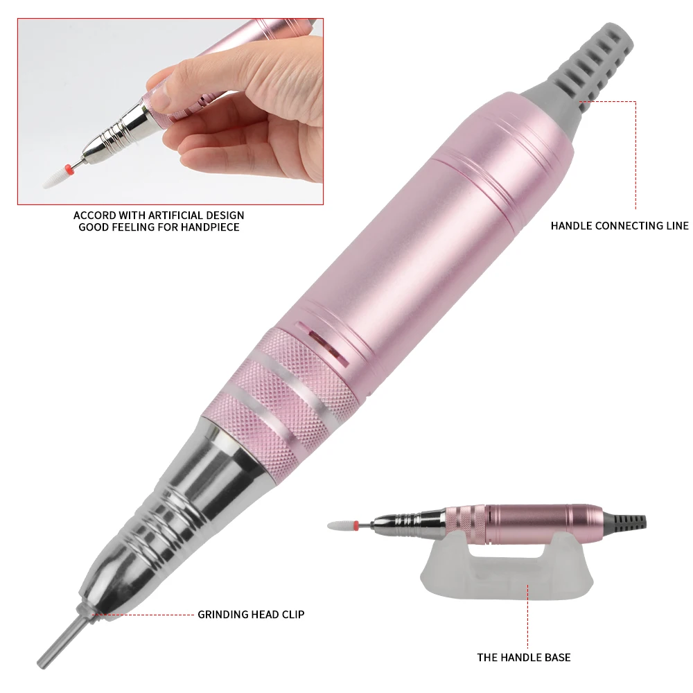 Jimdoa 2021 new arrival electric nail drill machine powerful nail art equipment manicure pedicure set nail salon equipment