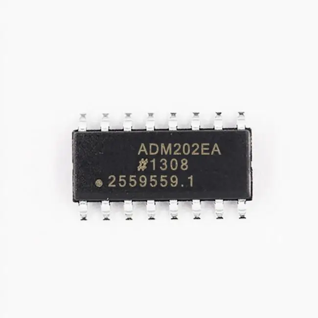 
 Электронные детали, интегральная схема, Двойной передатчик IC Chip ADM202 ADM202EARN ADM202EA SOP16 ADM202EARNZ  
