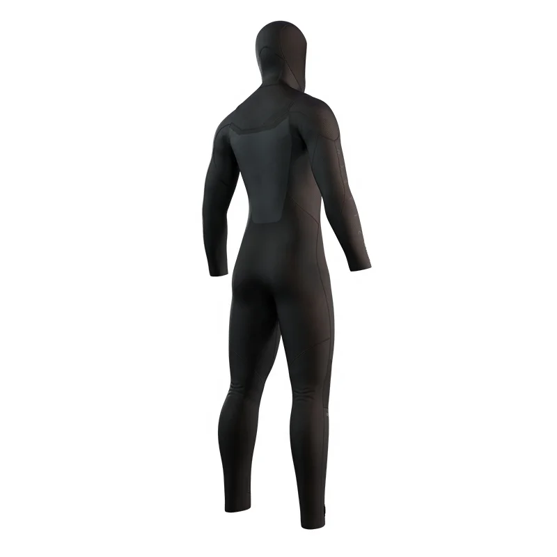 Wetsuit Blindstiching Neoprene Thermal Suit 7Mm Freediving Mens Divers With Hood S Smoothskin Hooded