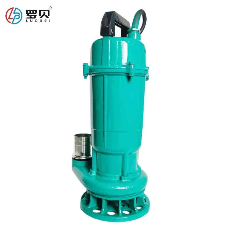 750W Cast Iron Stainless Steel Submersible Sewage Pump Engineering Sewage Discharge Pump