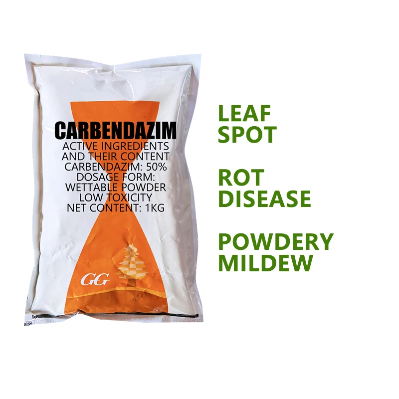High quality 50% carbendazim WP black spot black rot head blight sheath blight agricultural pesticide fungicide