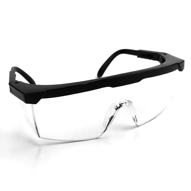 ANT5PPE ANSI Z87 Clear Lens Safety Glasses Anti-Fog & Scratch Resistant Wraparound Coverage Clear Frame Eye Protection Eyewear