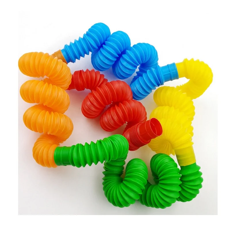 Cool Bendable Fun Pop and Tubes Toys for kids,Stretch Tube for Kids ,fidget pop tube