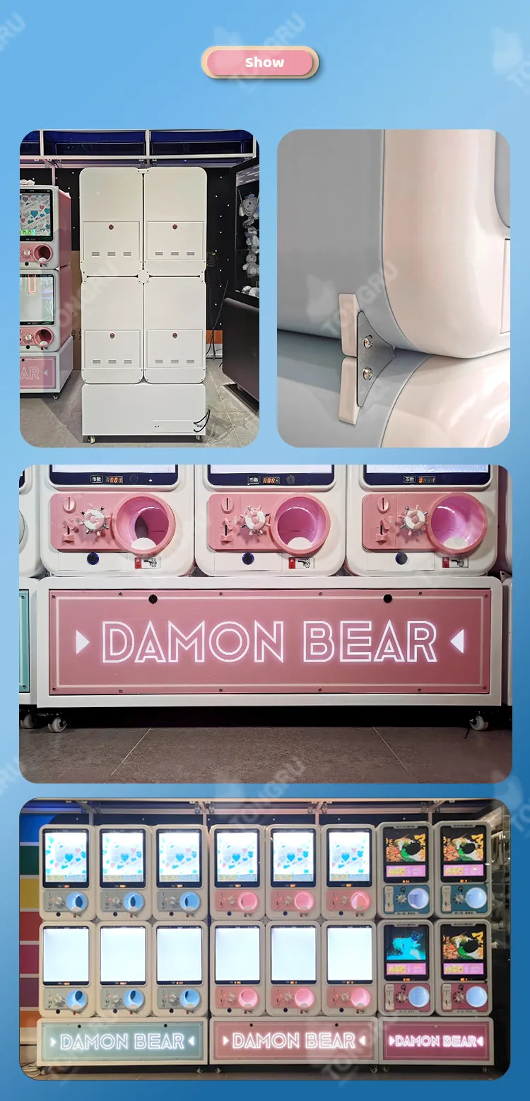 Electronic Game Room Surprise Capsule Gashapon Capsule Vendor Japanese Capsule Toy Self-Service Vending Machine