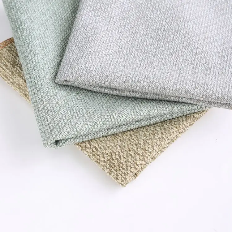 Leisure Sofa Bed Of Ramie Cotton Fabric Stain Resident Living Room Modern Fabric For Sofa