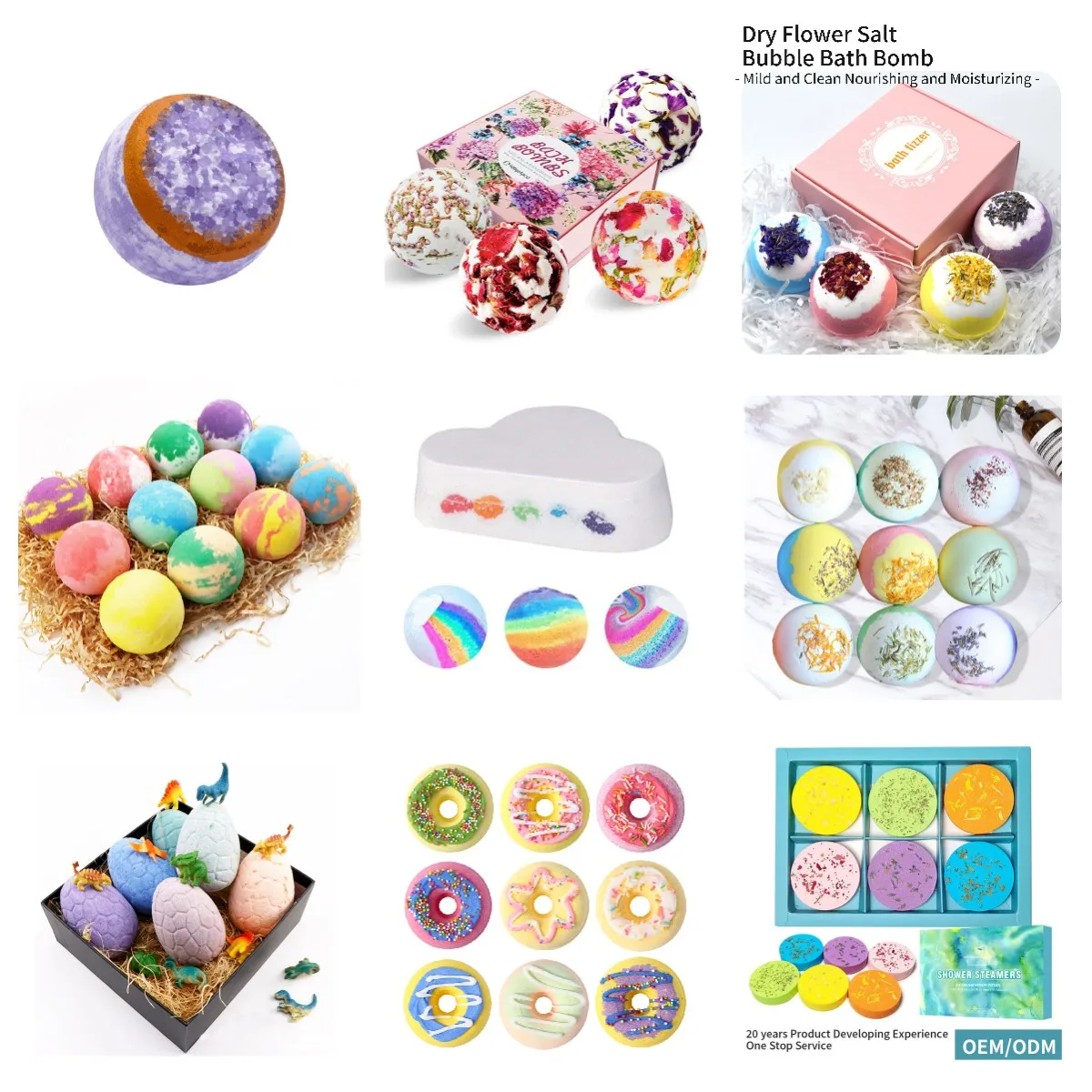 Professional Factory OEM ODM Essential Oil Aroma Salt Bath Bomb wash body bath ball bath bombs organic