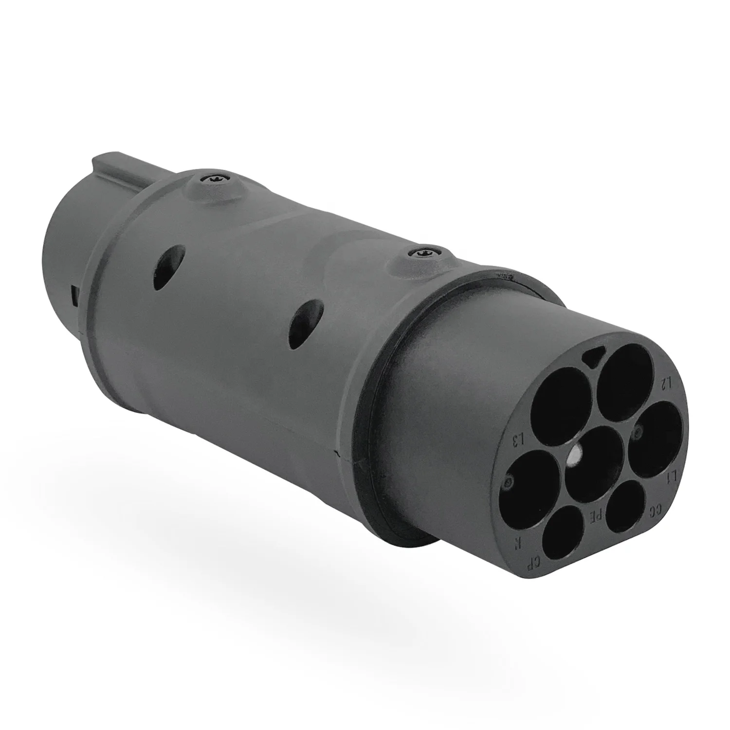 EV Charging Adapter 32A Type 2 to Type1 ev adapter between charging pile and electric vehicle for European market ev connector