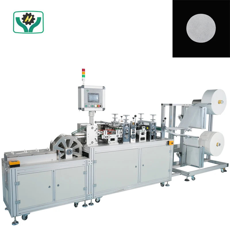 Высокоскоростные автоматические одноразовые косметические ватные тампоны для макияжа, машина для производства ватных тампонов для лица