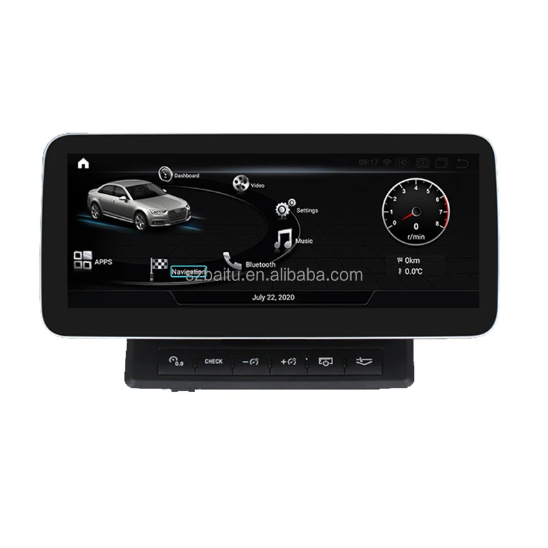 Wireless CarPlay Android Auto Car Radio For Audi A6 C6 4F 2005 2009 2010/2008 2015 Multimedia GPS 2din Stereo Navigation Wifi 4G