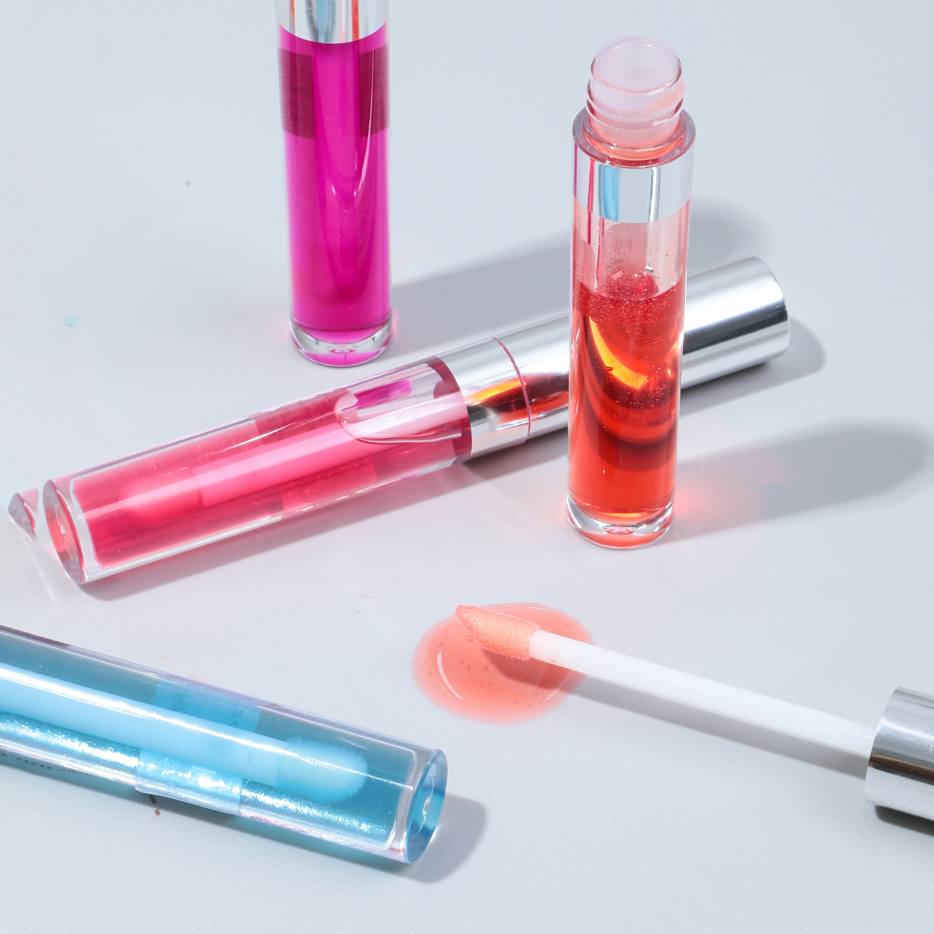 TY Factory Price Vegan Private Label Custom Hydrate Non Sticky Certificate Colorful Smooth Moisturizing Women Lip Oil