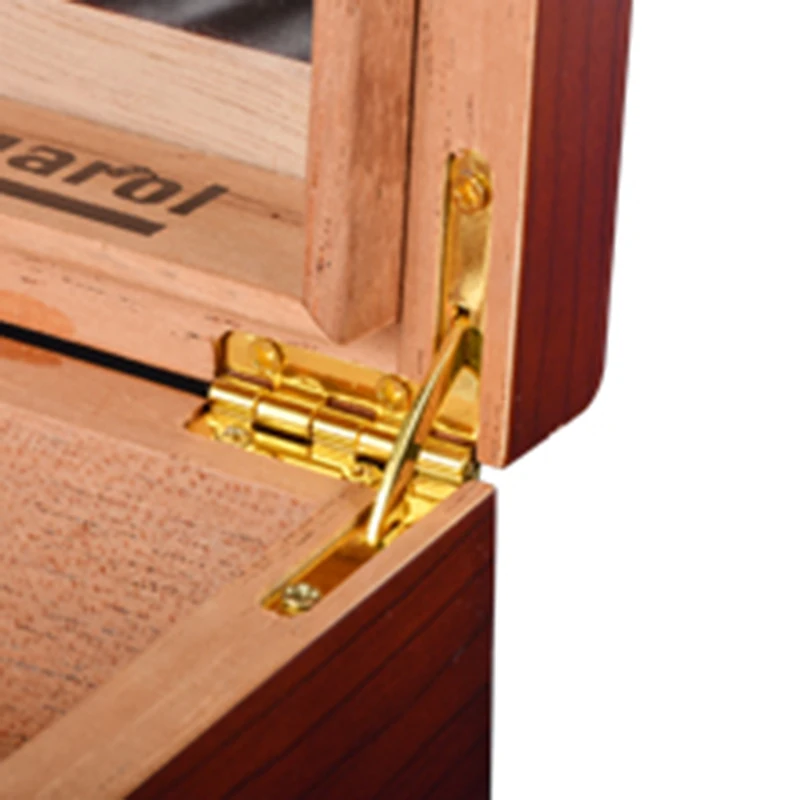 Hot Selling Humidor Personalised Wood Pu Leather Customized Cigars Accessories Humidors Travel Cigar Case