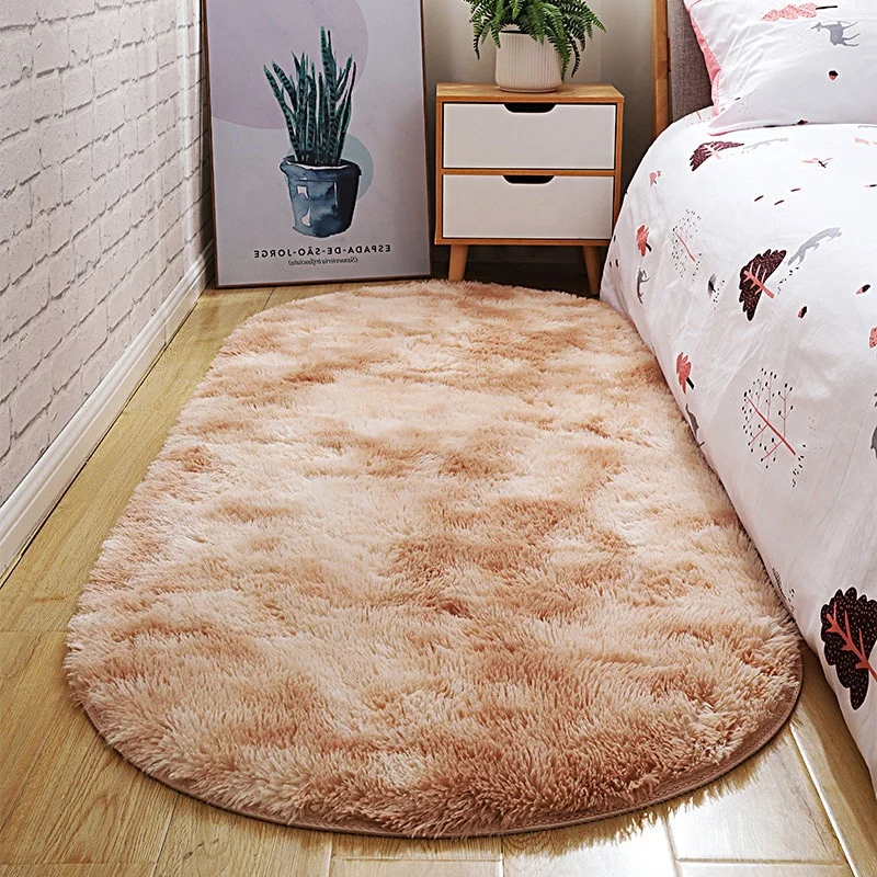 
Amazon Hot Sale Luxury Non Slip Custom Cheap Plush Carpets Bedroom And Grey Fluffy Faux Fur Area Rugs for Home Decor Floor 