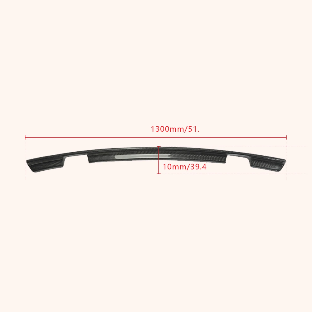 For Nissan Skyline Carbon Fiber R34 GTR NI Style Rear Lip Spoiler FRP (Can fit with the GTR High Level Spoiler)