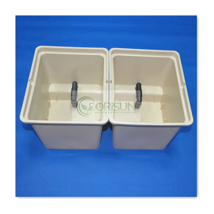 Food Grade PVC Greenhouse Strawberry Grow Dutch Bucket Hydroponics Growing Melon For Agricultural