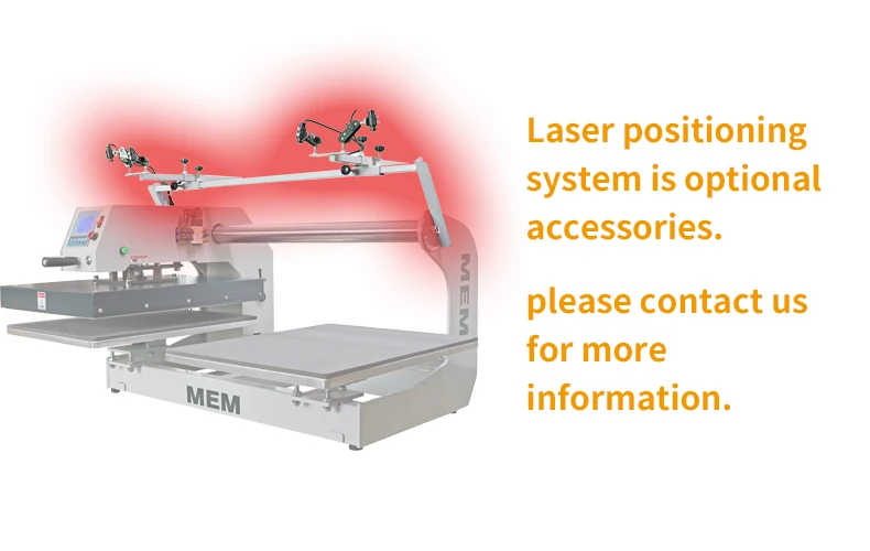MEM hot sale flag pneumatic double heat press machine US warehouse fast delivery free shipment