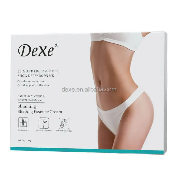 Dexe горячий крем для похудения целлюлит укрепляющий тела сжигание жира здания Массажный гель талии живота