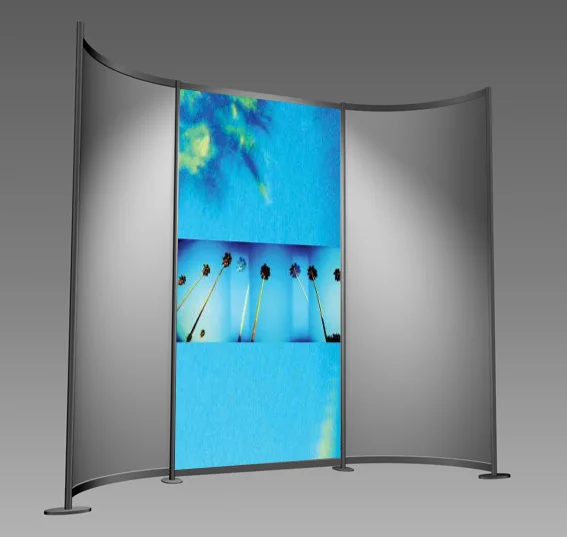 Custom Portable Modular Trade Show Display Booth Stand Mobile Event Exhibition Booth backdrop stand