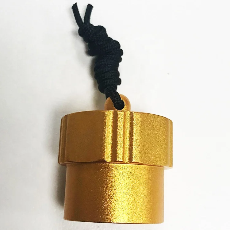 Oxygen Cylinder Anti-dust Plug Or Cap Din Connector Dust Cap With 3mm Rope