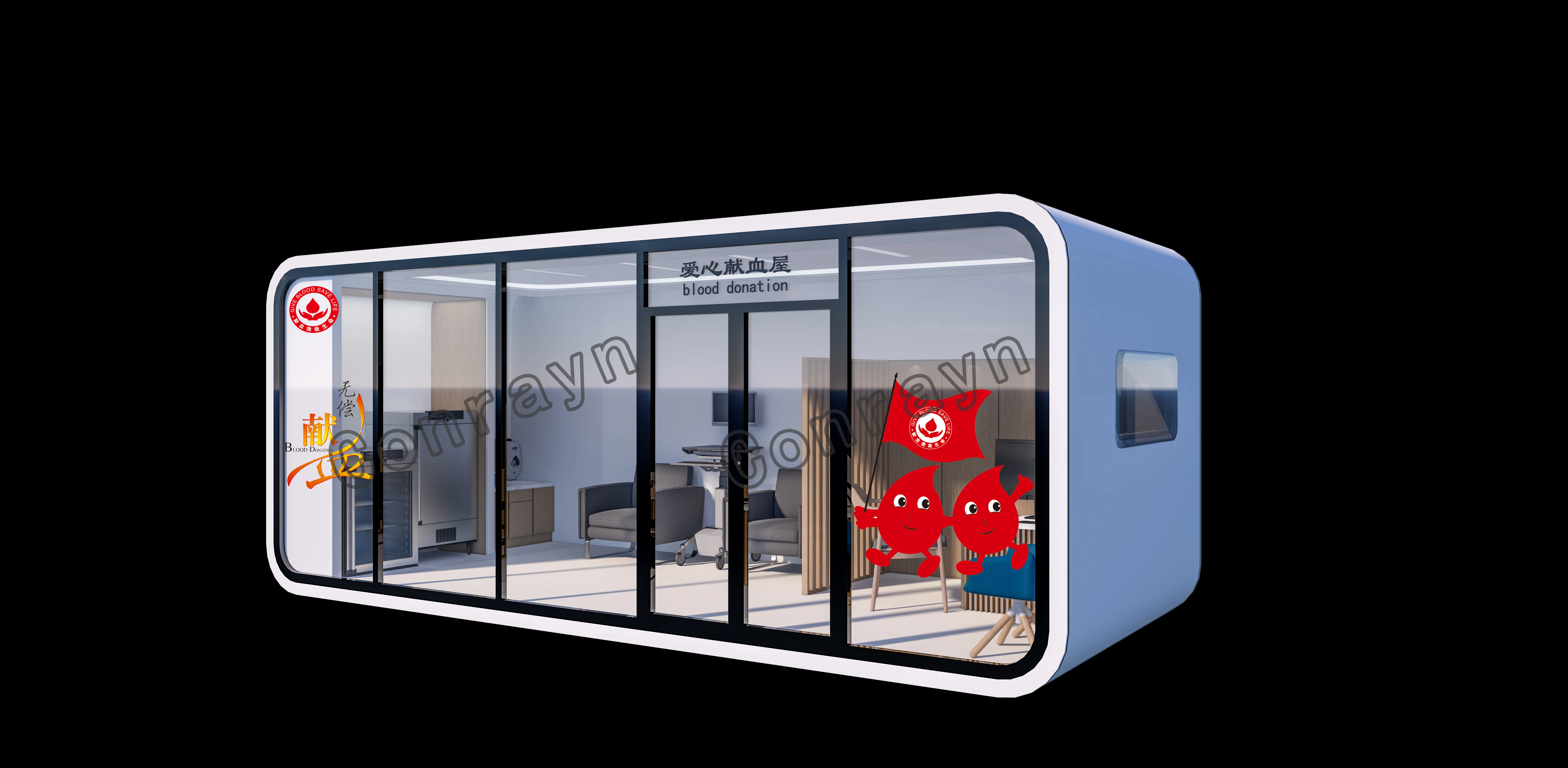 Рама conrayn кабина украшение в деревенском стиле изысканная домашняя архитектура сборный стальной дом вилла сборная квартира легкое стальное здание