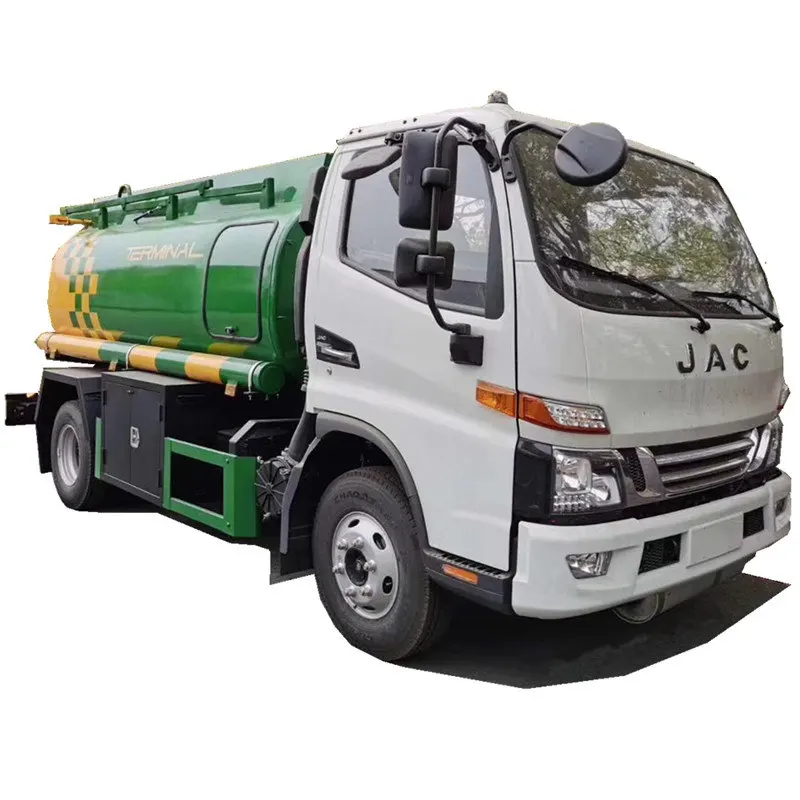 4x2 JAC 5000 liters truck tanker