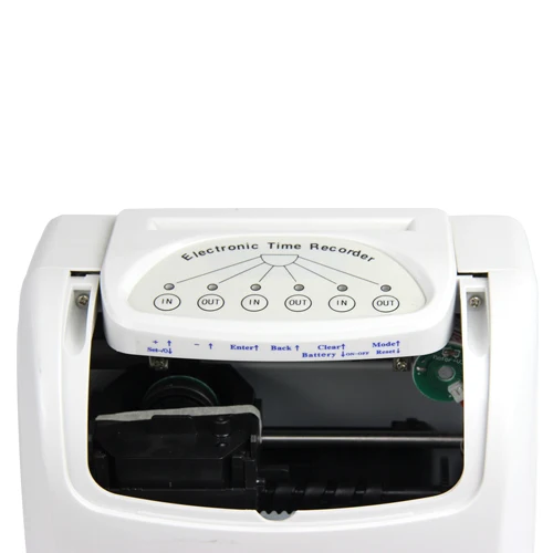 the popular design digital display Time Recorder with back-up battery