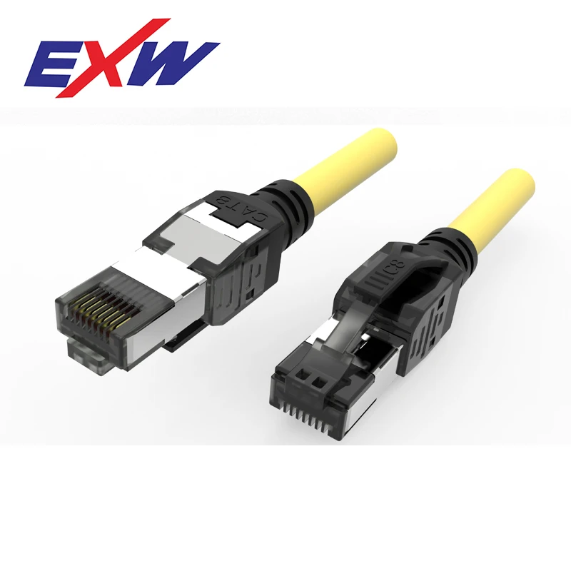  EXW высококачественный патч-корд Cat8 26AWG с сертификатом