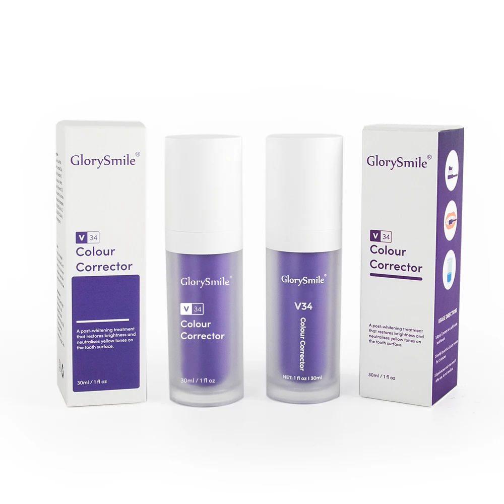 Hot Sale Most Popular 2023 Professional Teeth Whitening Effective Beaching V34 Toothpaste Colour Corrector