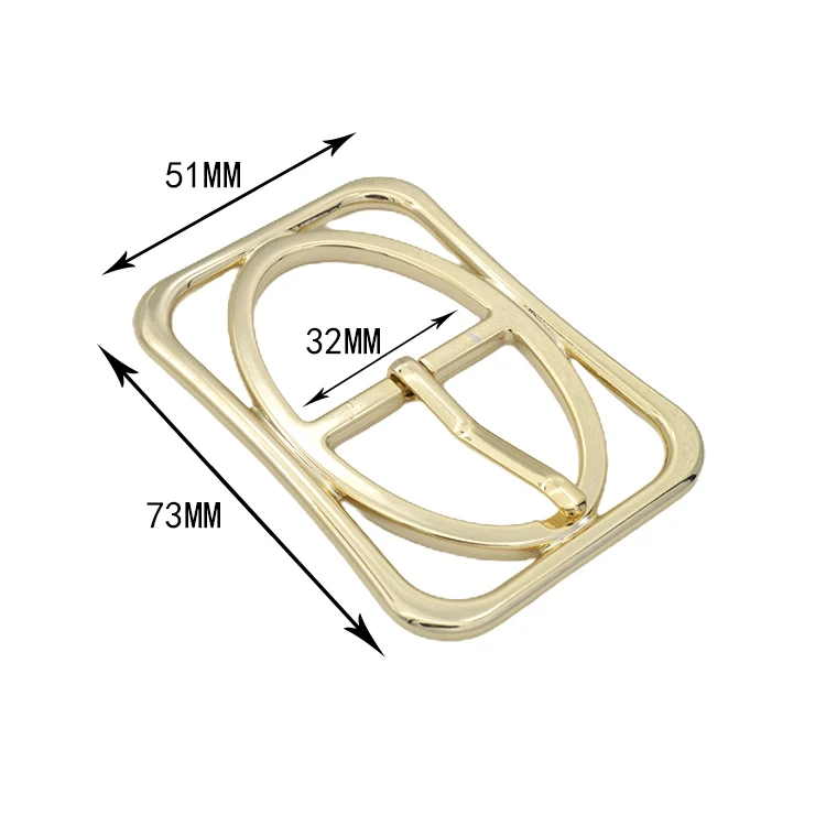 New Products 2022 buckle wholesale alloy metal snap buckle hook custom made belr buckles