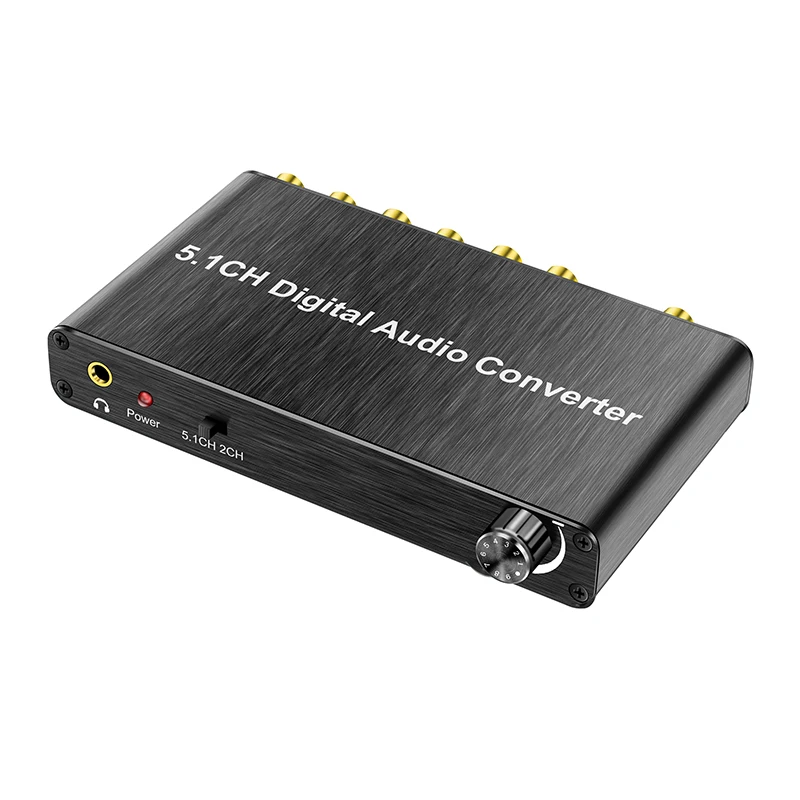 5.1 Audio Decoder Digital to analog audio converter for Home Theater