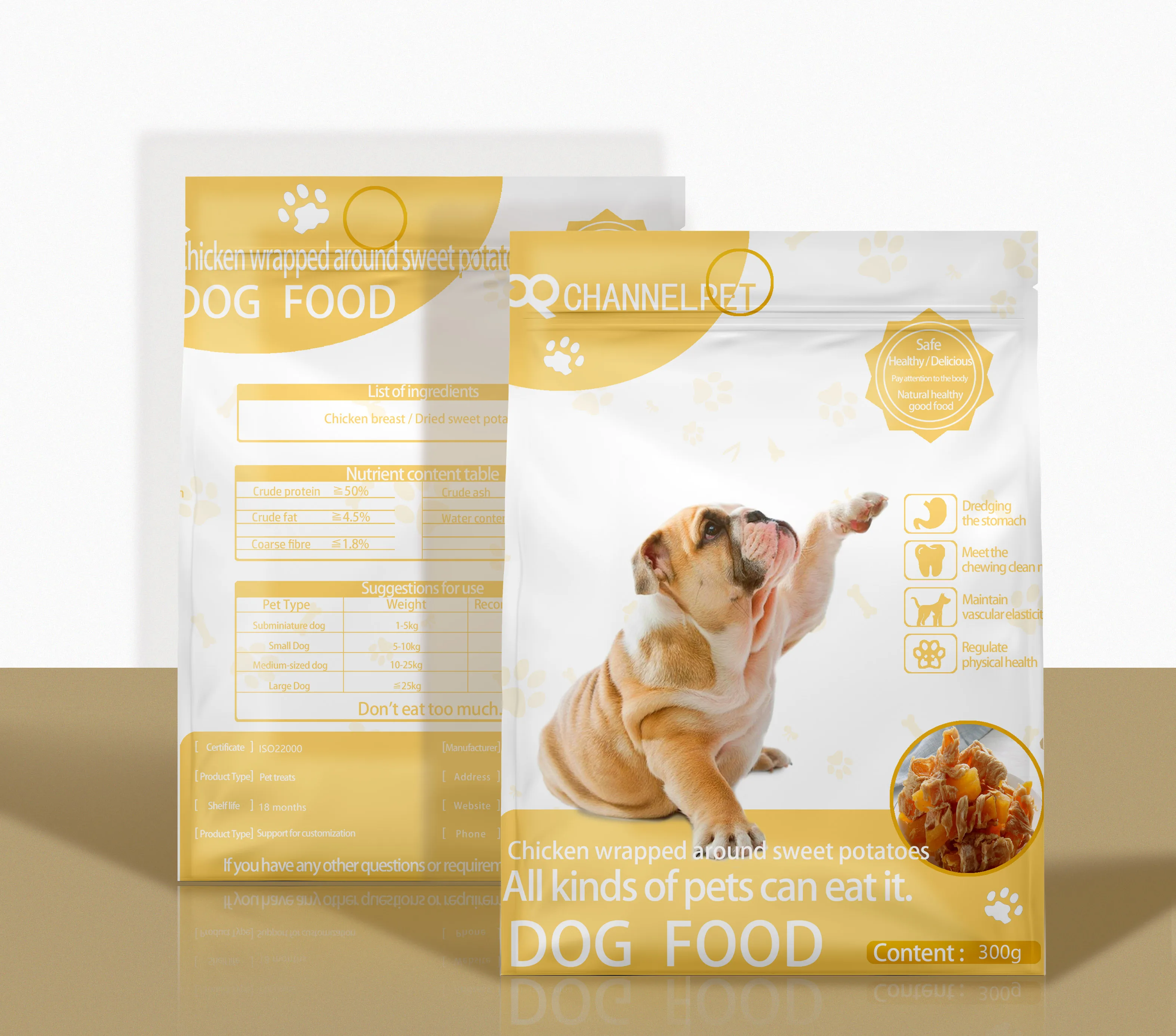 OEM ODM free sample wholesale Healthy and nutrition wet cat food pet treats snacks food pet food for dogs