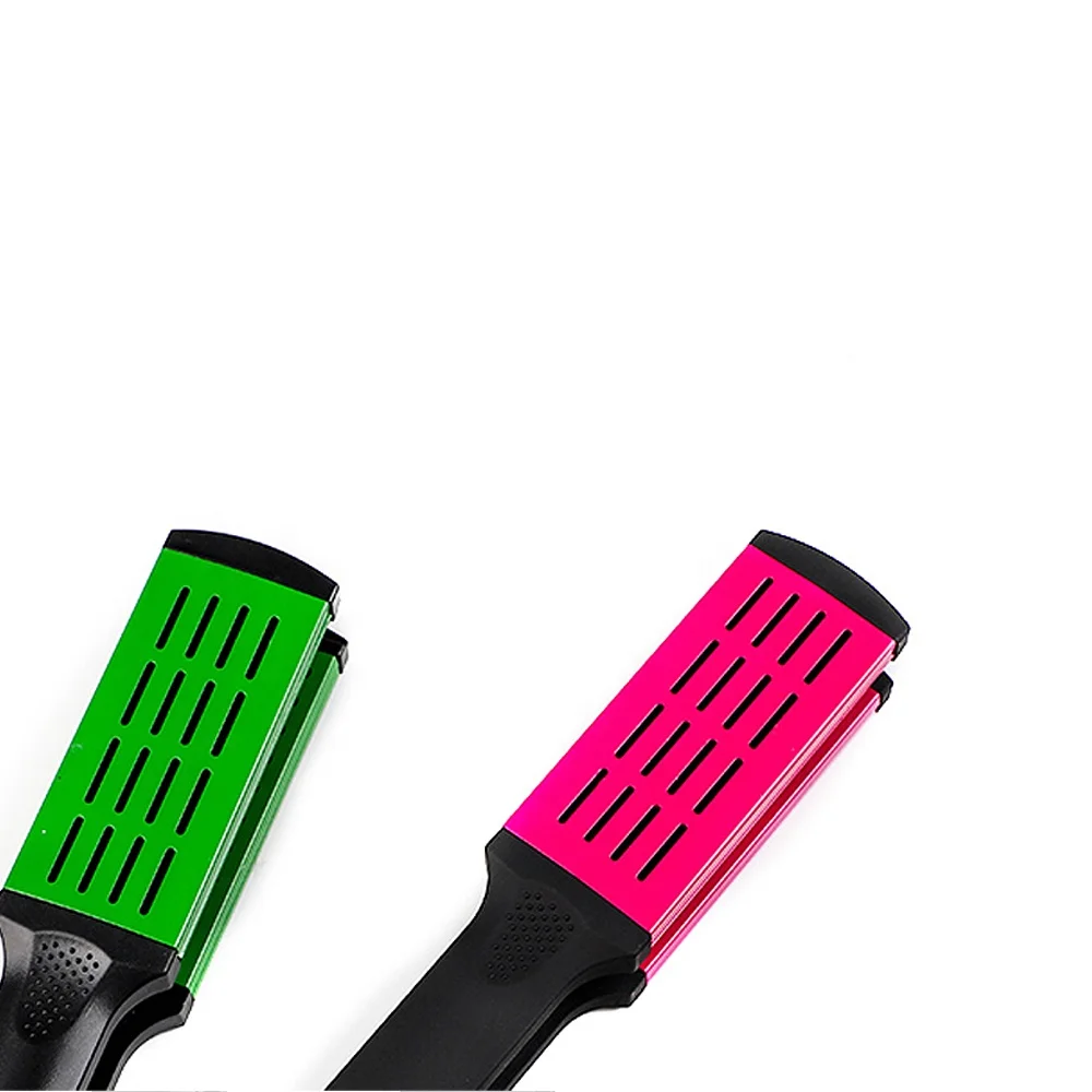 Barber Professional Hot Heat Resisting Straightener V Comb