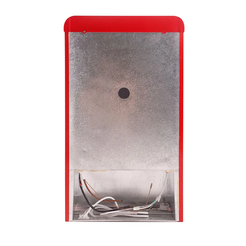 BC-90  top 2023 Black color Stainless steel  under counter bar fridge and single door freezer