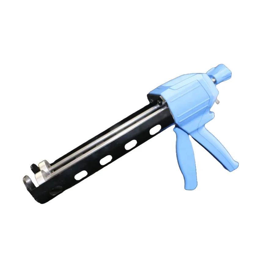 Manual  375ML 4:1 Caulking Gun Double Cartridges Silicone Glue Gun