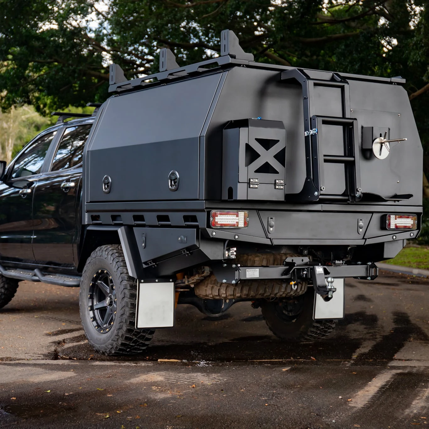 Алюминиевый Грузовик Ute Canopy с двойной кабиной алюминиевый ящик для инструментов Truck 4x4