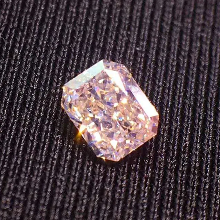 SGARIT high quality genuine color pink diamond for jewelry making 0.258ct VS light pink natural loose diamond
