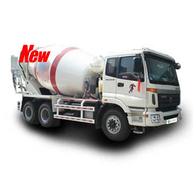 Guaranteed Quality 5-10 Cubic Meters Concrete Cement Mixer Drum Truck Wear-Resistant Truck Used for Transporting Cement