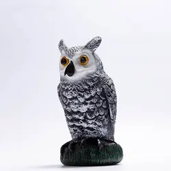 Bird Pest Control Deterrent Pest Control Products to Head Plastic Owl Decoy