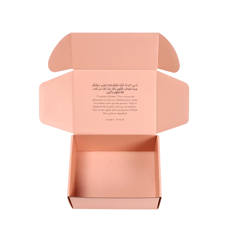 High quality delivery clothing packaging box  different sizes Customize 19x14x3  shipping boxes/ standard mailing box