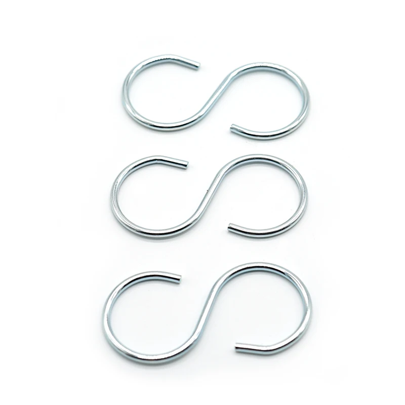 
Customized Stainless Steel Wire Metal S Hanger Hook S Shape Metal Hook Hardware 