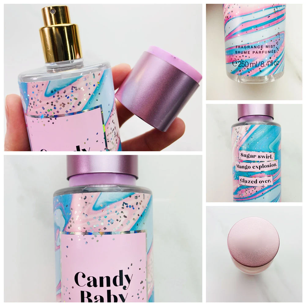 High quality Perfumes Longlasting Body Mist for lady Body Splash Fragrance Body Mist Fragrance mist 250ml