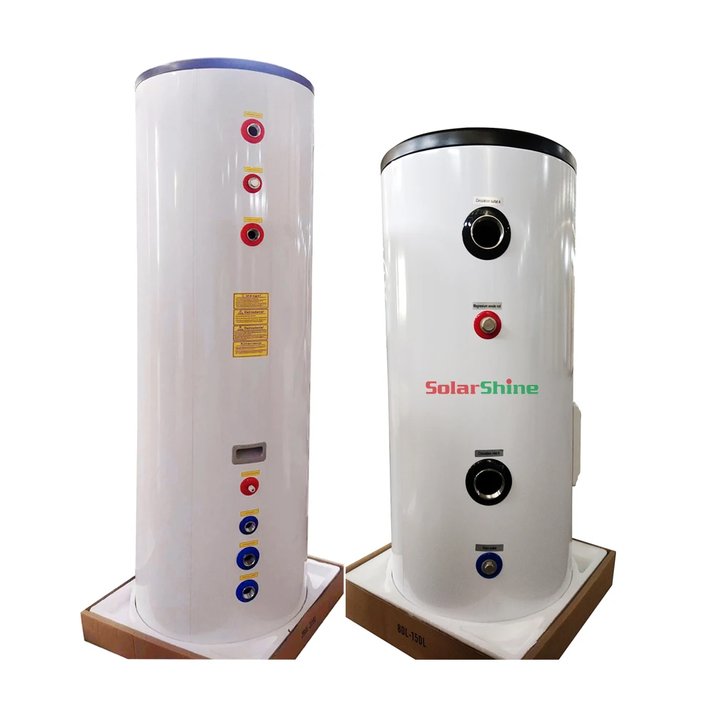 SolarShine 300 800L 1000L  liter split pressurized water solar tank for Household heat pump hot water storage tank buffer tank