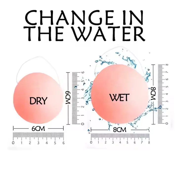 100% Natural Makeup Remover Konjac Sponge Eco-friendly Facial Washing Sponge Gentle Face Cleansing and Exfoliation