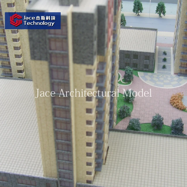 
Reasonable price residential building model for construction and real estate 